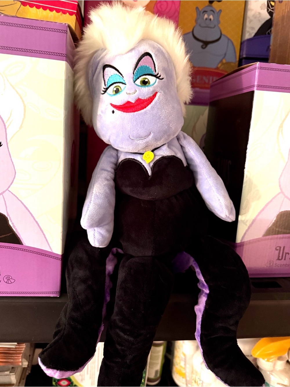Disney Scentsy Ursula Buddy The Little Mermaid Retired NIB + Scent Pak
